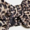 Top de bikini balconet cu imprimeu animalier Top de bikini balconet cu imprimeu animalier