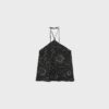 Top halter brodat