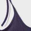 Top tricotat cu gât halter Top tricotat cu gât halter