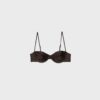 Topuri de bikini balconet din satin Topuri de bikini balconet din satin