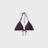 Topuri de bikini triunghiulare din satin Topuri de bikini triunghiulare din satin