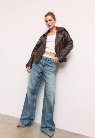 Trench Oversize 100% piele