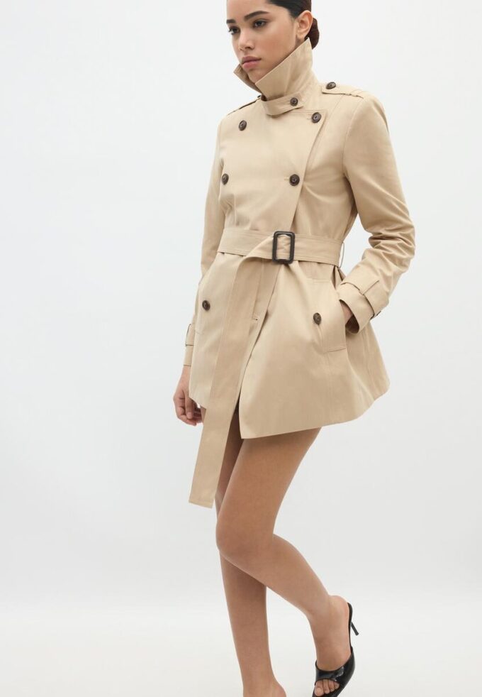 Trench scurt basic Trench scurt basic