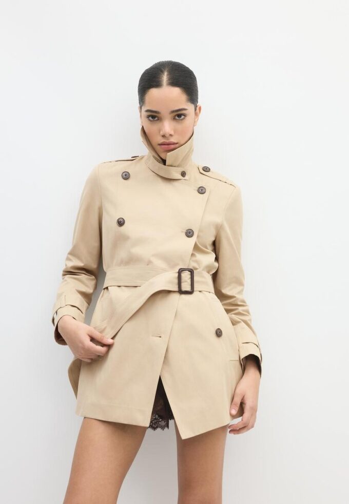 Trench scurt basic Trench scurt basic
