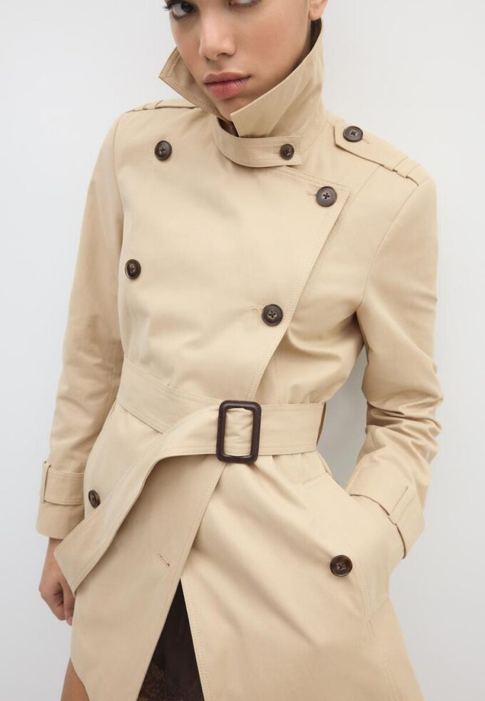 Trench scurt basic Trench scurt basic