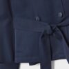 Trench scurt și fluid, cu curele Trench scurt și fluid, cu curele