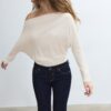Tricou asimetric din modal Tricou asimetric din modal