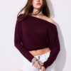 Tricou asimetric din modal Tricou asimetric din modal