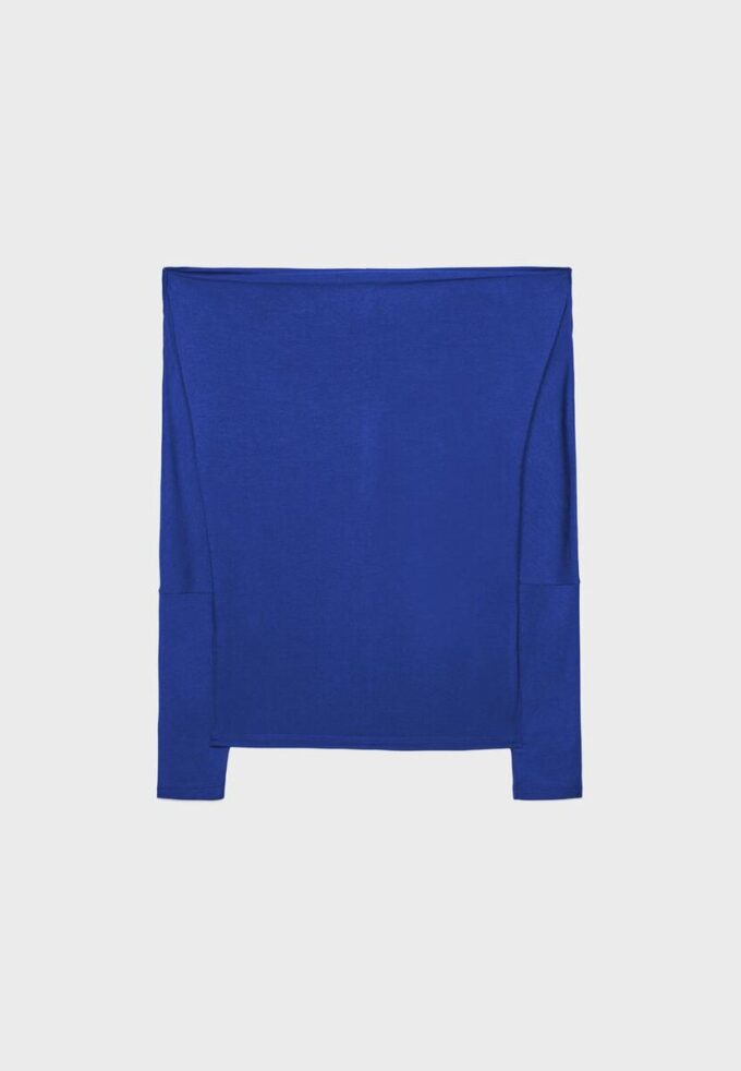 Tricou asimetric din modal Tricou asimetric din modal