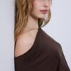 Tricou asimetric din modal Tricou asimetric din modal