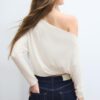 Tricou asimetric din modal Tricou asimetric din modal