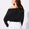 Tricou asimetric din modal Tricou asimetric din modal