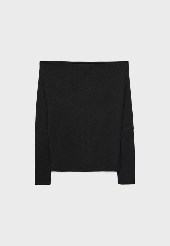 Tricou asimetric din modal Tricou asimetric din modal