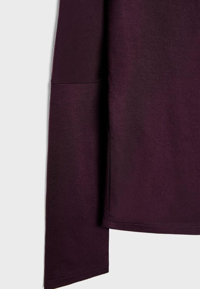 Tricou asimetric din modal Tricou asimetric din modal