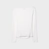 Tricou cu mâneci lungi și drapaj