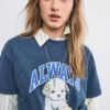 Tricou cu mâneci scurte, cu imprimeu și aplicație Tricou cu mâneci scurte, cu imprimeu și aplicație