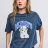 Tricou cu mâneci scurte, cu imprimeu și aplicație Tricou cu mâneci scurte, cu imprimeu și aplicație