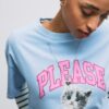Tricou cu mâneci scurte, cu imprimeu și aplicație Tricou cu mâneci scurte, cu imprimeu și aplicație
