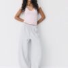 Tricou cu mâneci scurte, decolteu în V și dantelă Tricou cu mâneci scurte, decolteu în V și dantelă