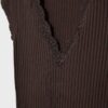 Tricou cu mâneci scurte, decolteu în V și dantelă Tricou cu mâneci scurte, decolteu în V și dantelă