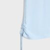 Tricou cu mâneci scurte și drapaj lateral Tricou cu mâneci scurte și drapaj lateral