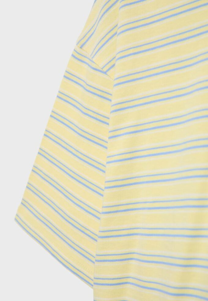 Tricou cu mâneci scurte în dungi