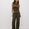 Tricou cu textură și pliuri Tricou cu textură și pliuri