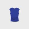 Tricou de bază ajustat cu volane Tricou de bază ajustat cu volane