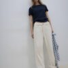 Tricou de bază cu croială regular și material gros Tricou de bază cu croială regular și material gros