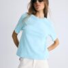 Tricou de bază cu croială regular și material gros Tricou de bază cu croială regular și material gros