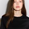 Tricou de bază cu croială regular și material gros Tricou de bază cu croială regular și material gros