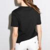 Tricou de bază cu croială regular și material gros Tricou de bază cu croială regular și material gros