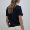 Tricou de bază cu croială regular și material gros Tricou de bază cu croială regular și material gros