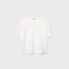 Tricou de bază cu croială regular și material gros Tricou de bază cu croială regular și material gros
