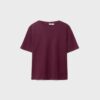 Tricou de bază cu croială regular și material gros Tricou de bază cu croială regular și material gros