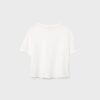 Tricou de bază cu croială regular și material gros Tricou de bază cu croială regular și material gros