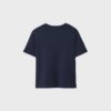 Tricou de bază cu croială regular și material gros Tricou de bază cu croială regular și material gros