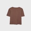 Tricou de bază cu croială regular și material gros Tricou de bază cu croială regular și material gros