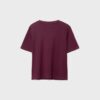 Tricou de bază cu croială regular și material gros Tricou de bază cu croială regular și material gros