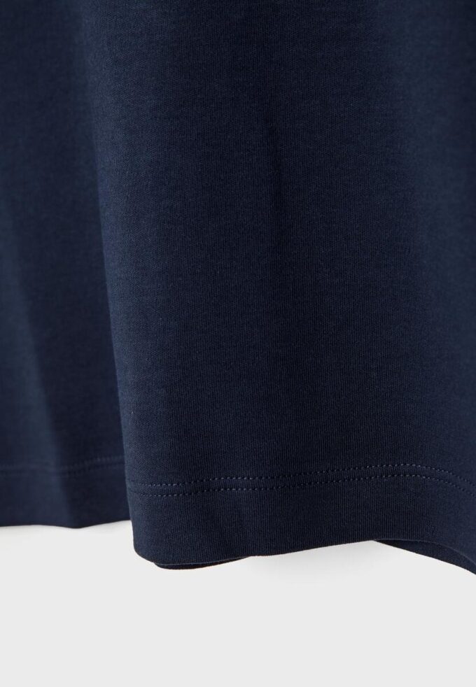 Tricou de bază cu croială regular și material gros Tricou de bază cu croială regular și material gros