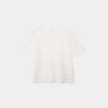 Tricou de bază cu dungi, croială regular, din material gros Tricou de bază cu dungi, croială regular, din material gros