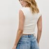 Tricou de bază cu guler barcă