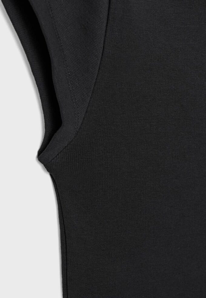Tricou de bază cu guler barcă