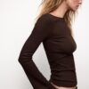 Tricou de bază cu mâneci clopot