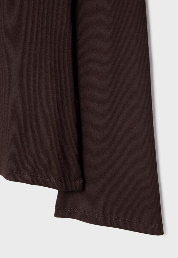Tricou de bază cu mâneci clopot