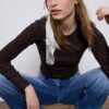 Tricou de bază cu mâneci lungi Tricou de bază cu mâneci lungi