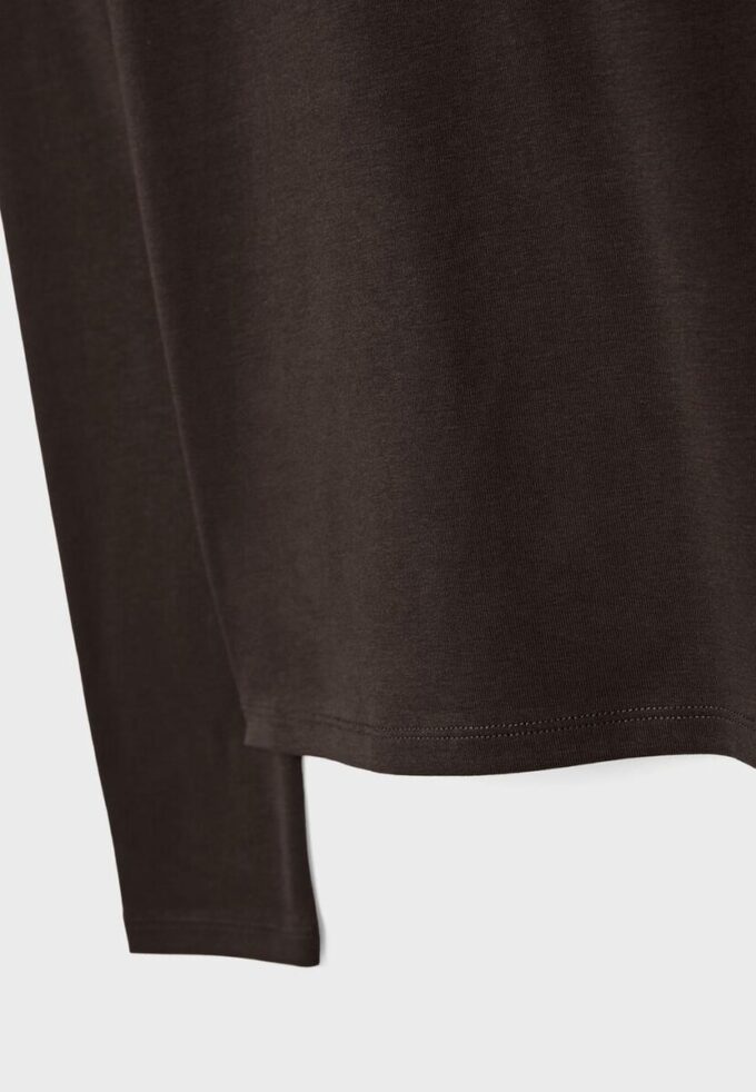 Tricou de bază cu mâneci lungi Tricou de bază cu mâneci lungi