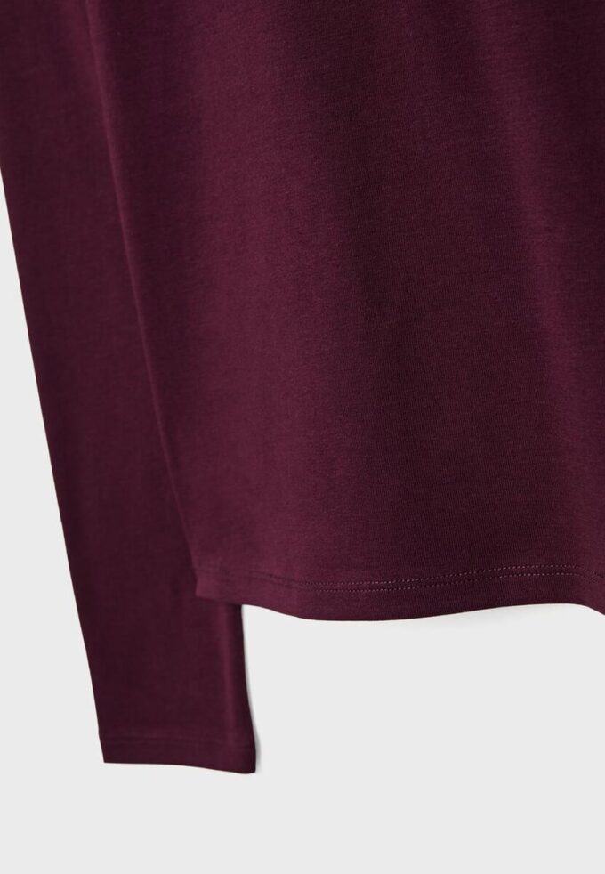Tricou de bază cu mâneci lungi Tricou de bază cu mâneci lungi