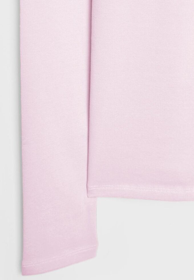 Tricou de bază cu mâneci lungi Tricou de bază cu mâneci lungi