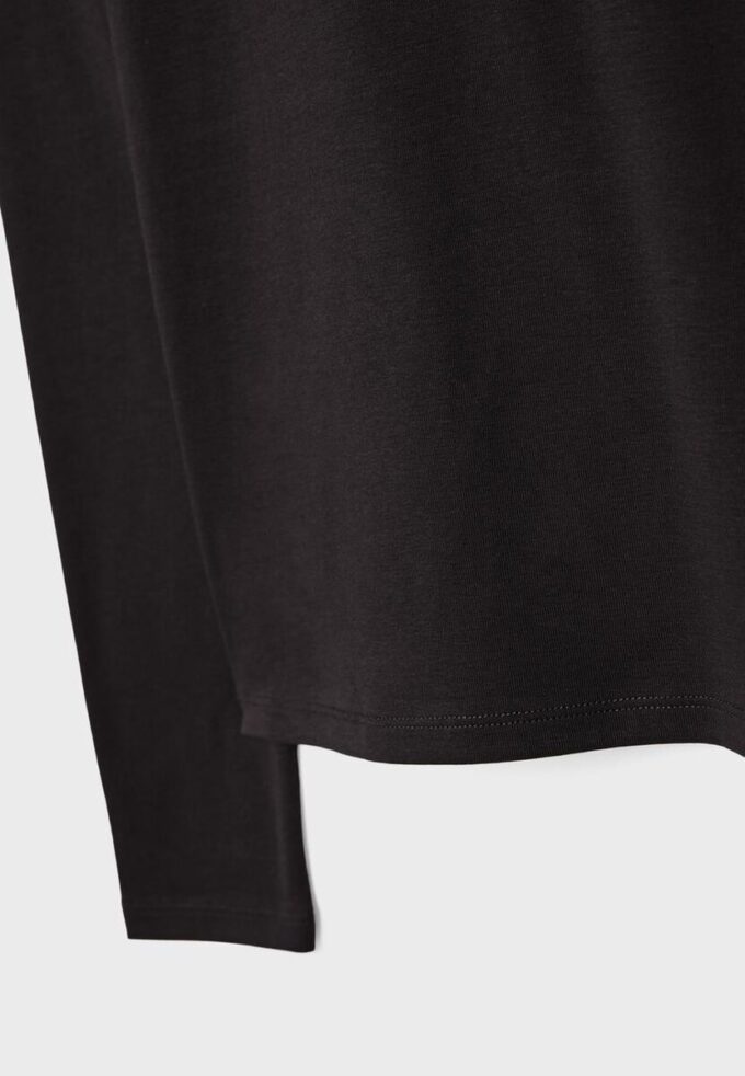 Tricou de bază cu mâneci lungi Tricou de bază cu mâneci lungi
